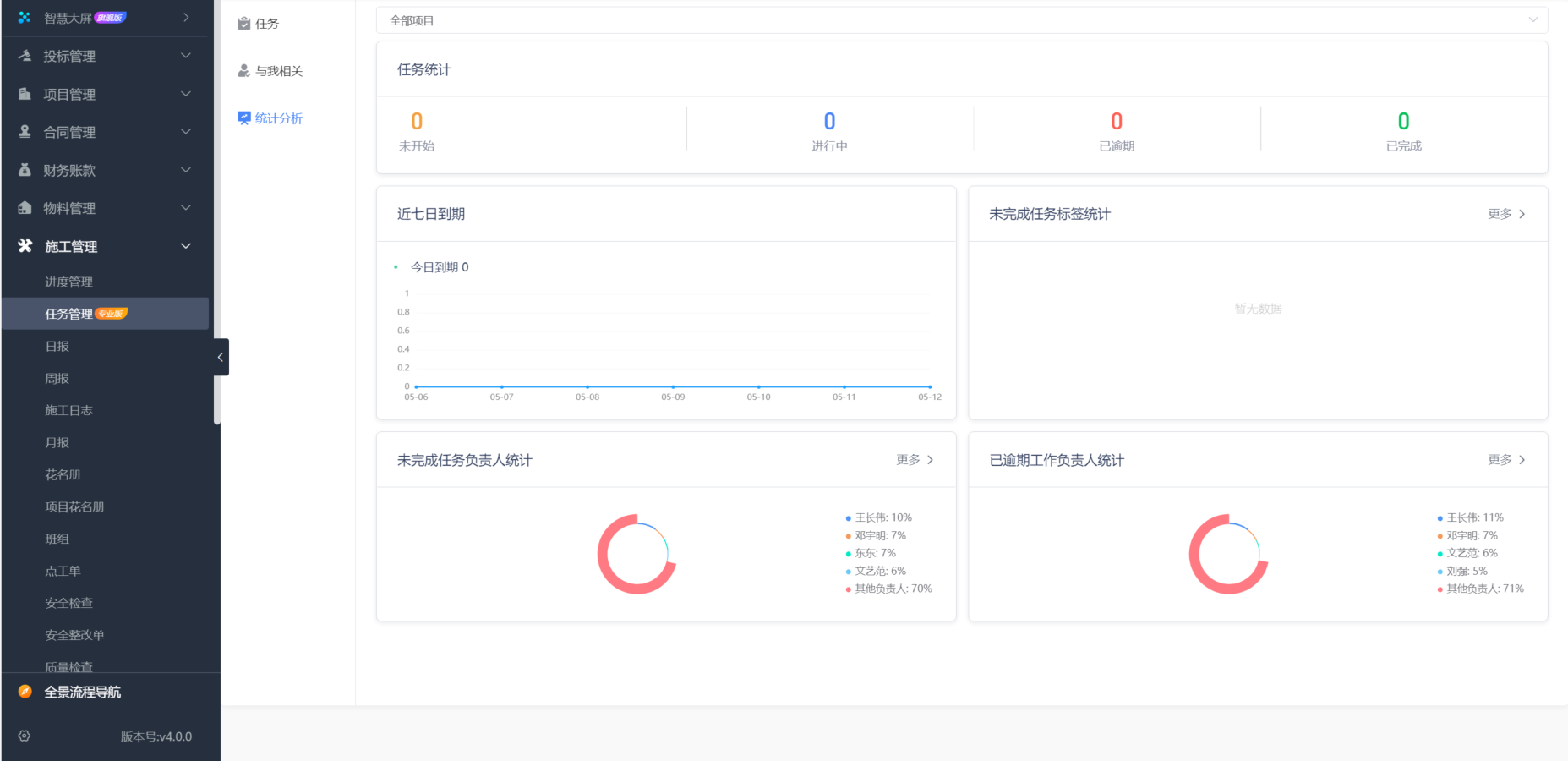 建筑施工管理软件